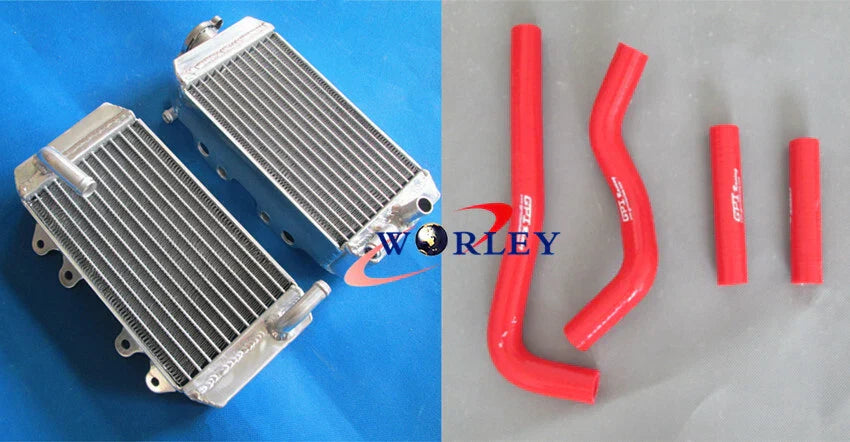 Aluminum Radiator & Hose for Honda CRF 150R (2007-2024)
