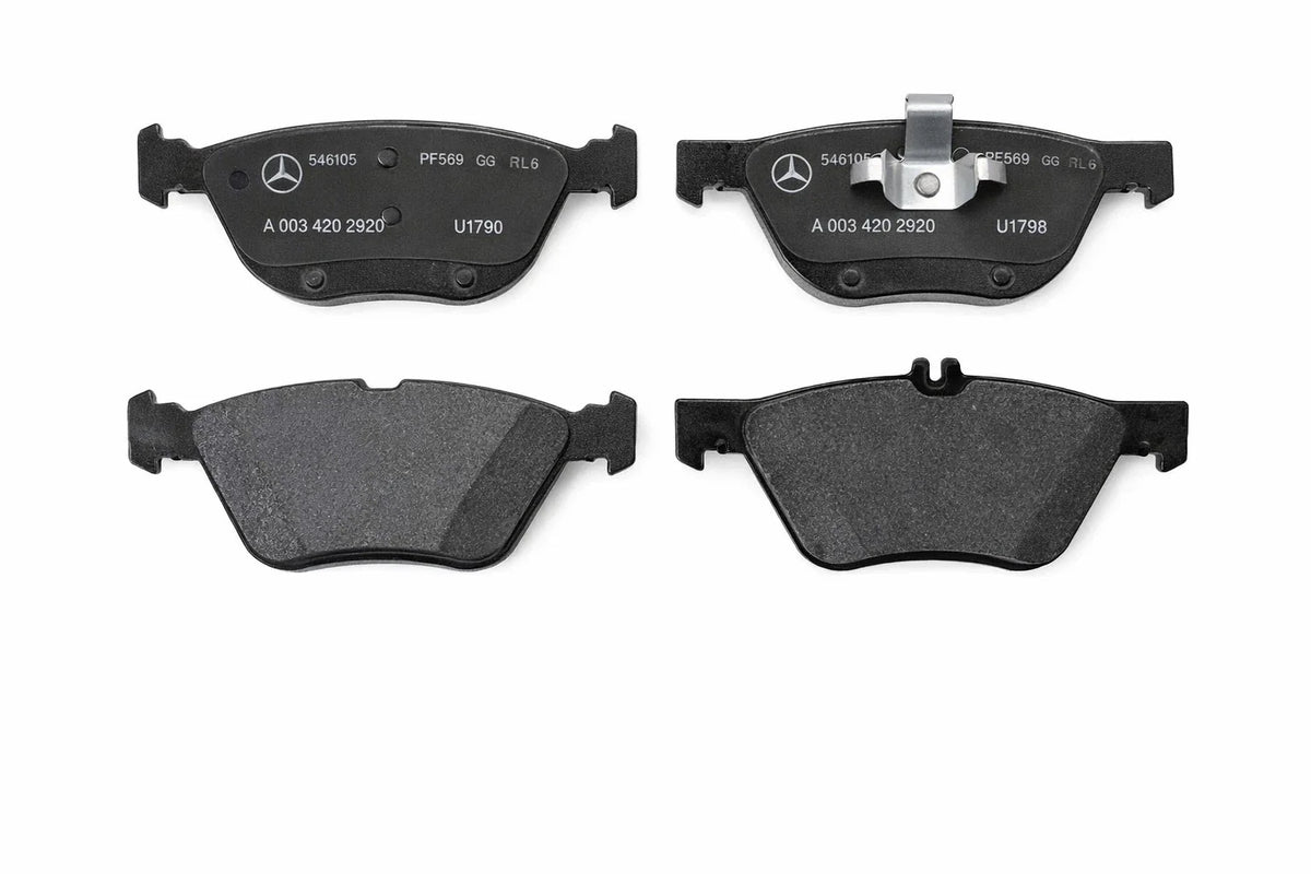 Set of 4 Front Disc Brake Pads for Mercedes-Benz E320 (1998–2002) 003420292041