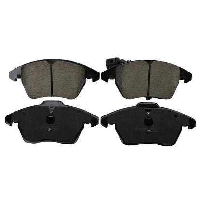 DuraGo Front Rotors & Akebono EURO Ceramic Brake Pads Kit for Beetle Golf (FWD)