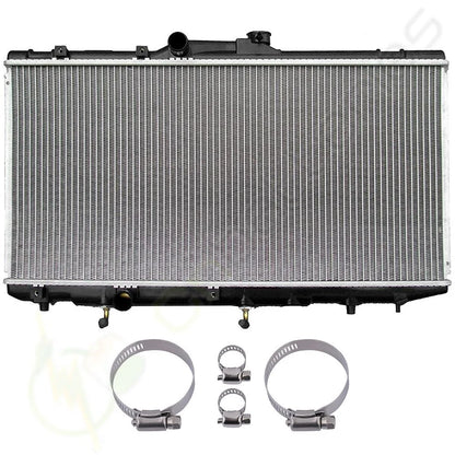 Radiator for Geo Prizm (1993–1997) w/ Hose Clamps Kit 8-10mm 27-51mm