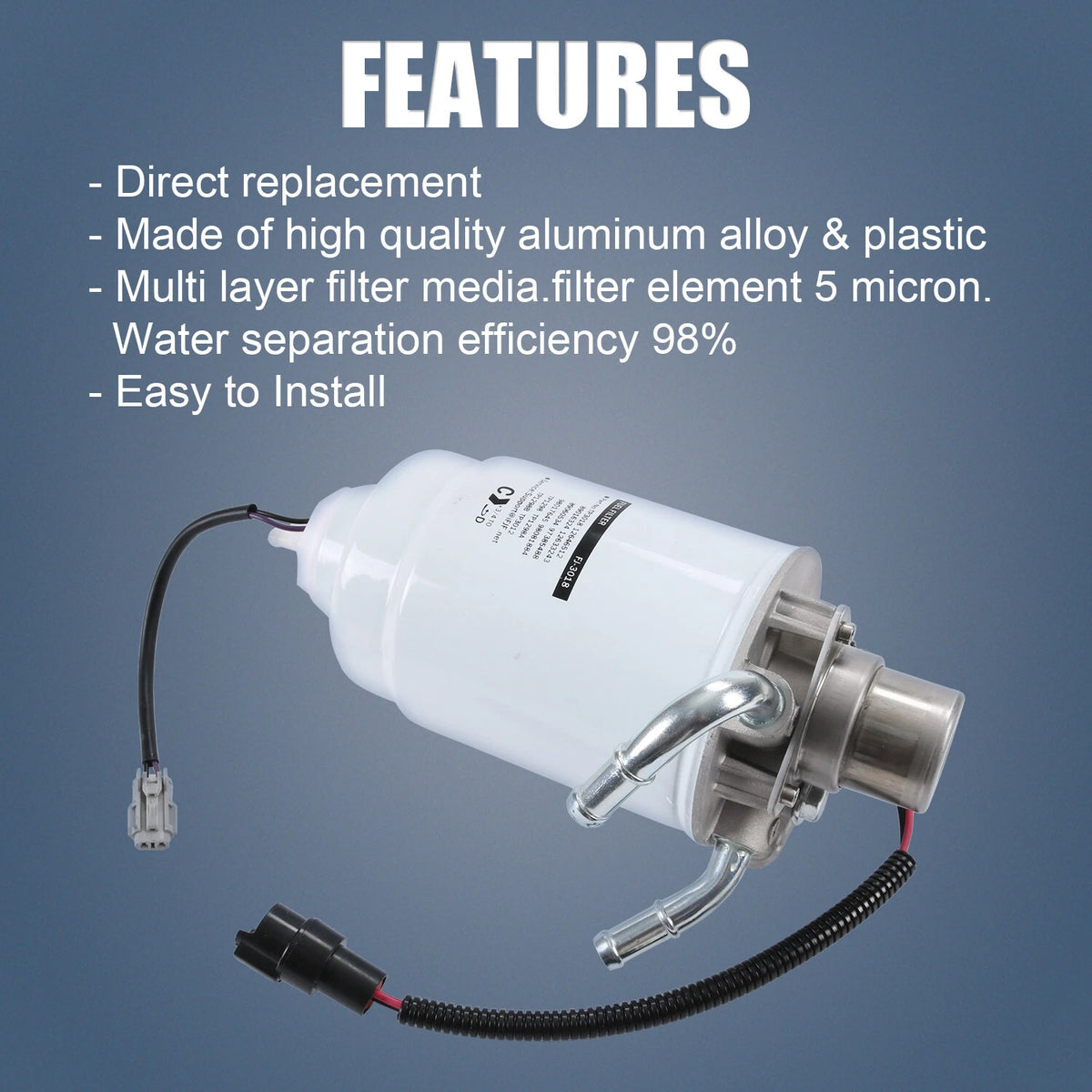 Fuel Filter Housing for Chevrolet Silverado 2500 HD (2004–2013) 12642623