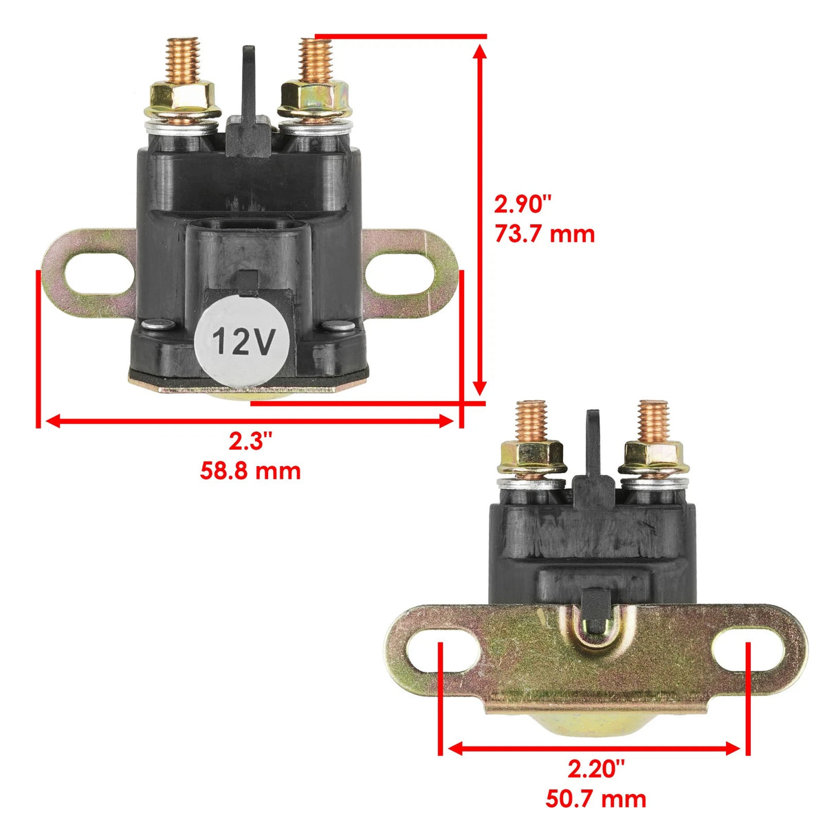 Starter Relay Solenoid for Polaris Ranger XP 1000 (2017–2020) RE170 - LAR, 4014655