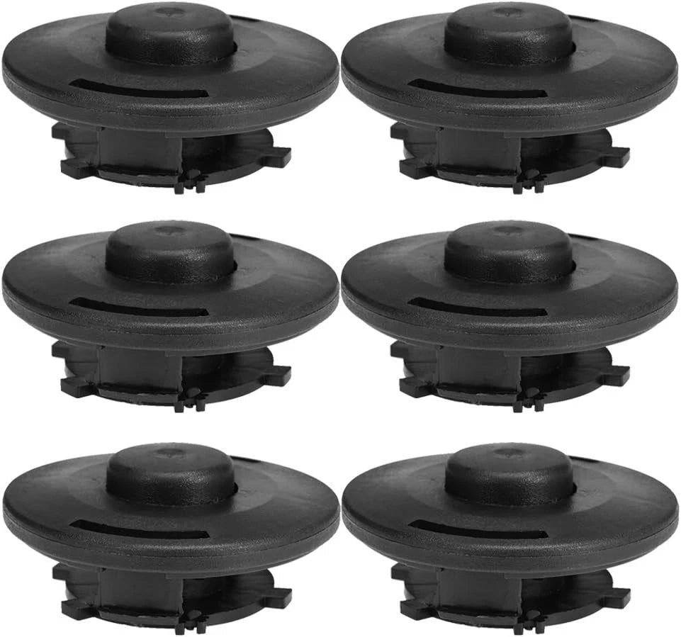 Set of 6 Replacement Trimmer Heads for Stihl 25-2 FS Spool & Cover