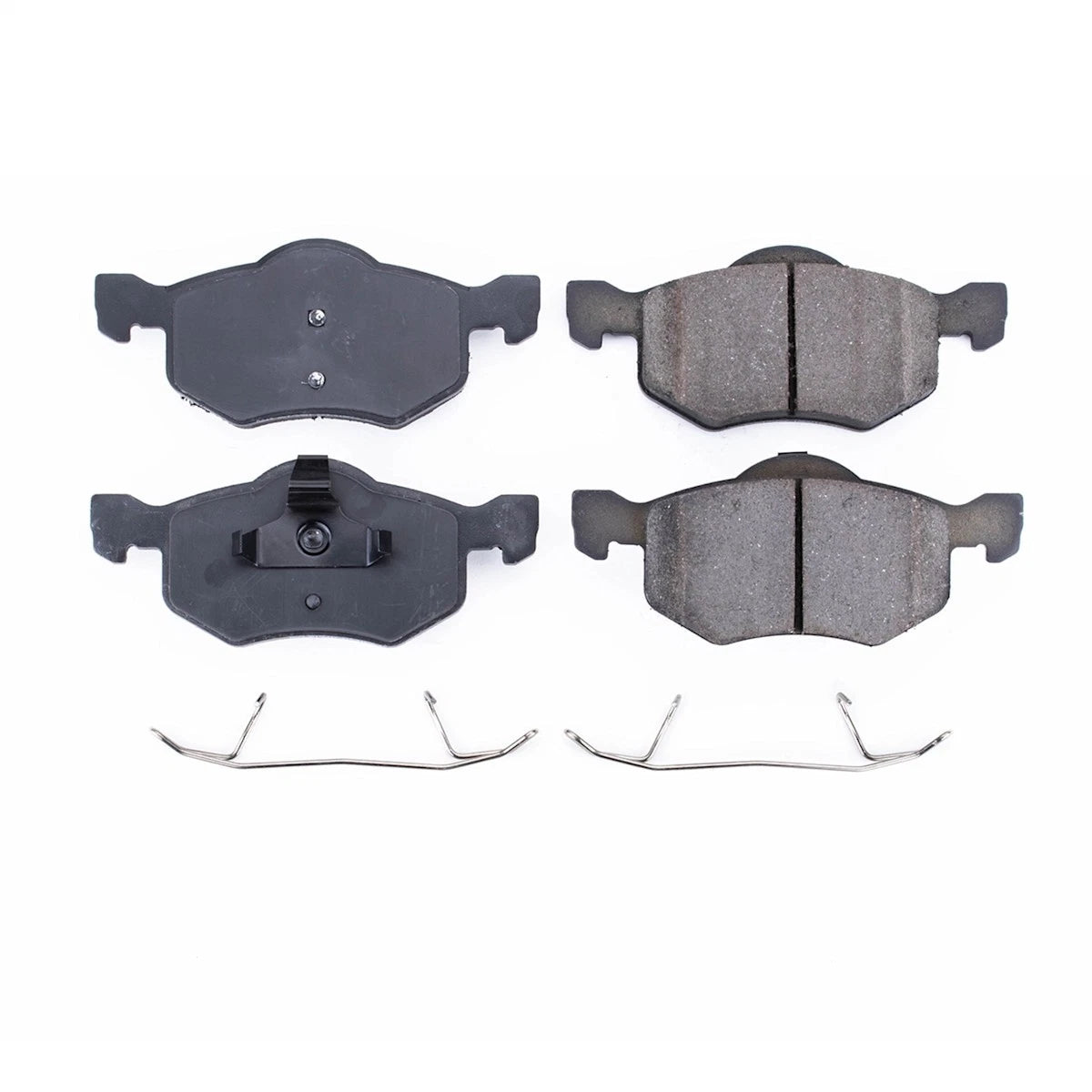 2X Powerstop Brake Pad Set Front for Mercury Mariner Escape (2001–2007) 17-843