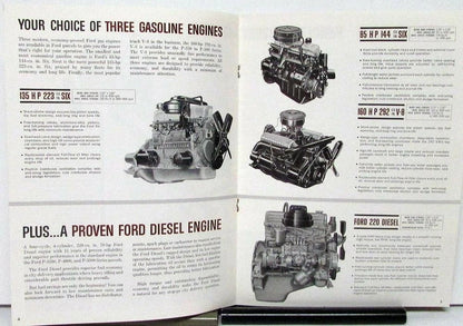 1964 Ford Parcel Delivery Truck Sales Brochure Original