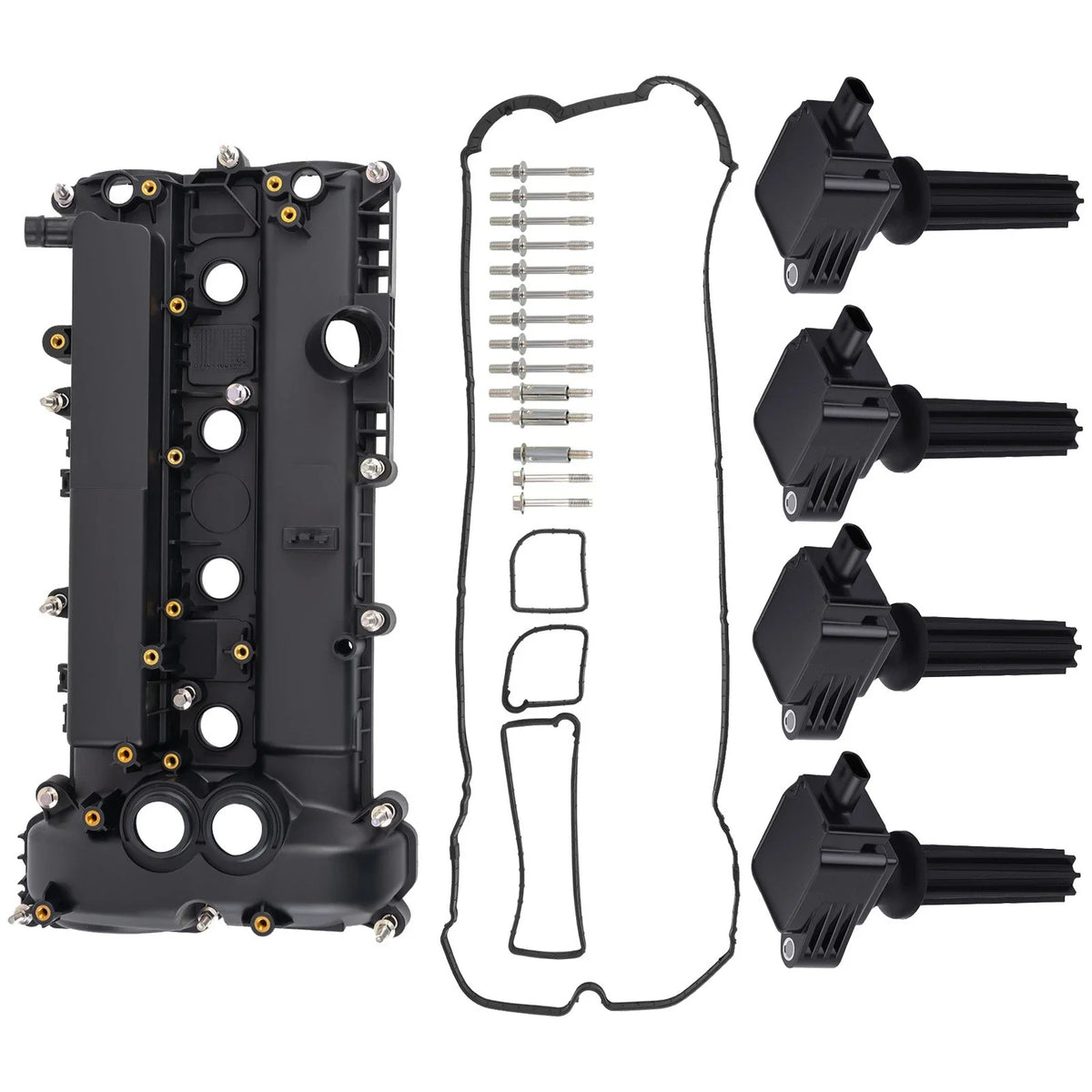 Engine Valve Cover + Coils for Land Rover Range Rover Evoque LR2 (2012–2019) LR070360