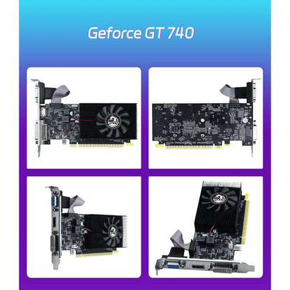 GeForce GT 740 4GB Low Profile Graphics Card for PC (2013–2015)