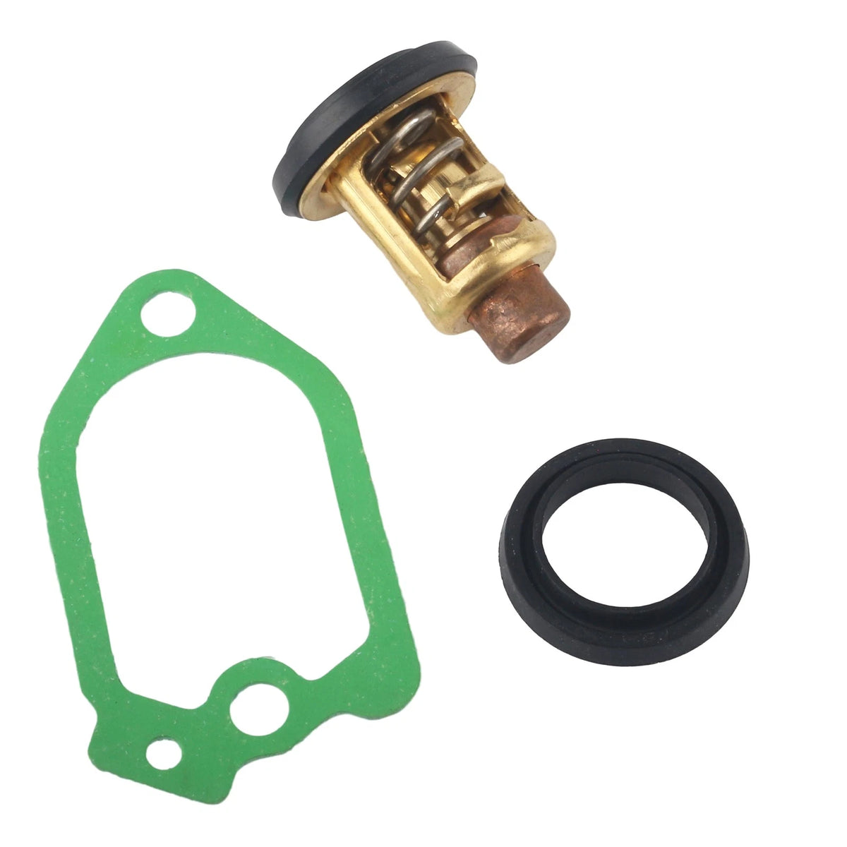 Thermostat with Cover Gasket Kit for Yamaha Outboard 25 HP (2 Stroke) (25D)