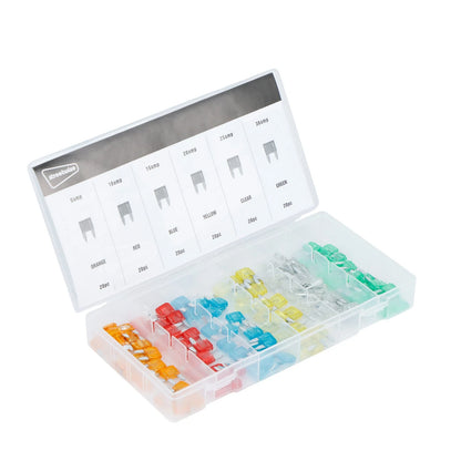 120-Piece Zinc Blade Fuse Set for Vehicles (SWFUM2)