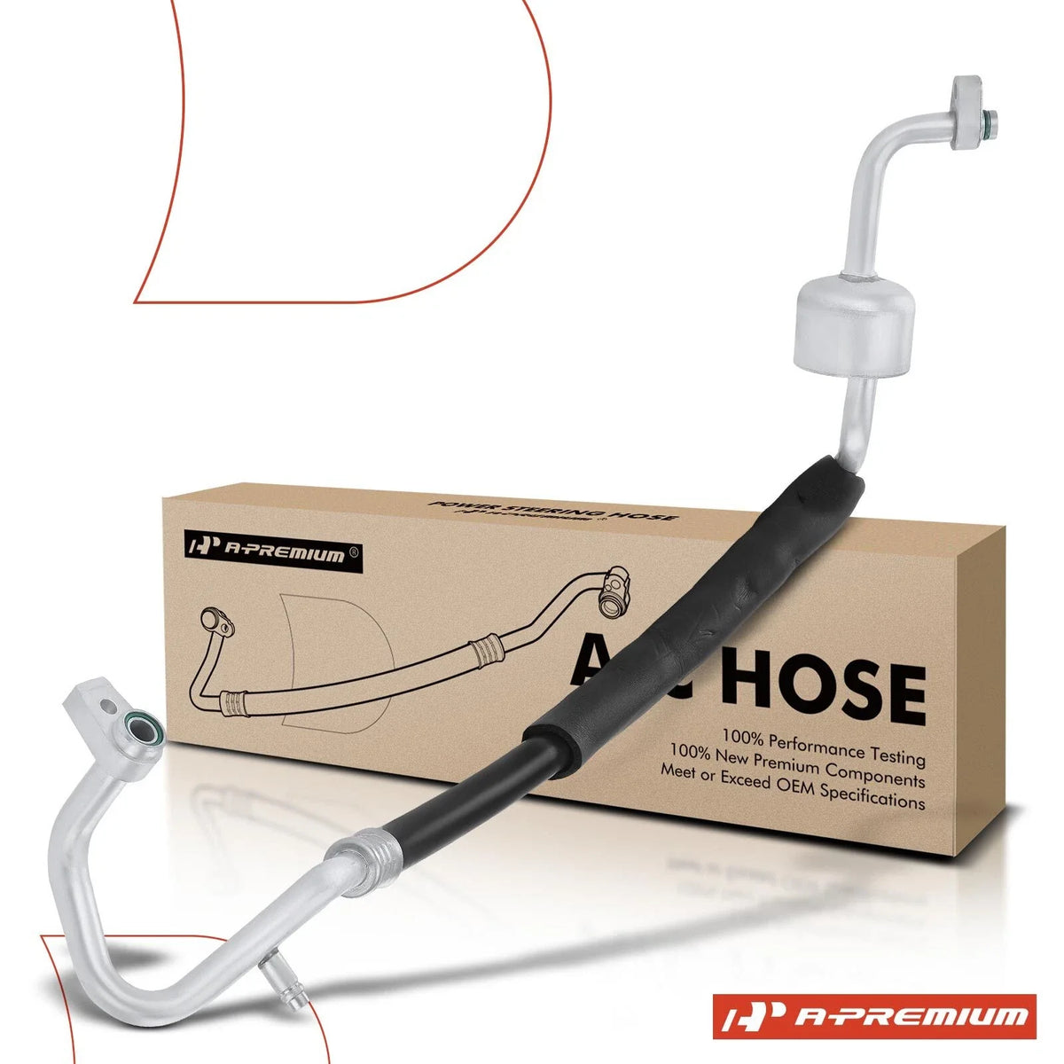 A/C Suction Line Hose for Ford F250 F350 Super Duty (2017–2019)