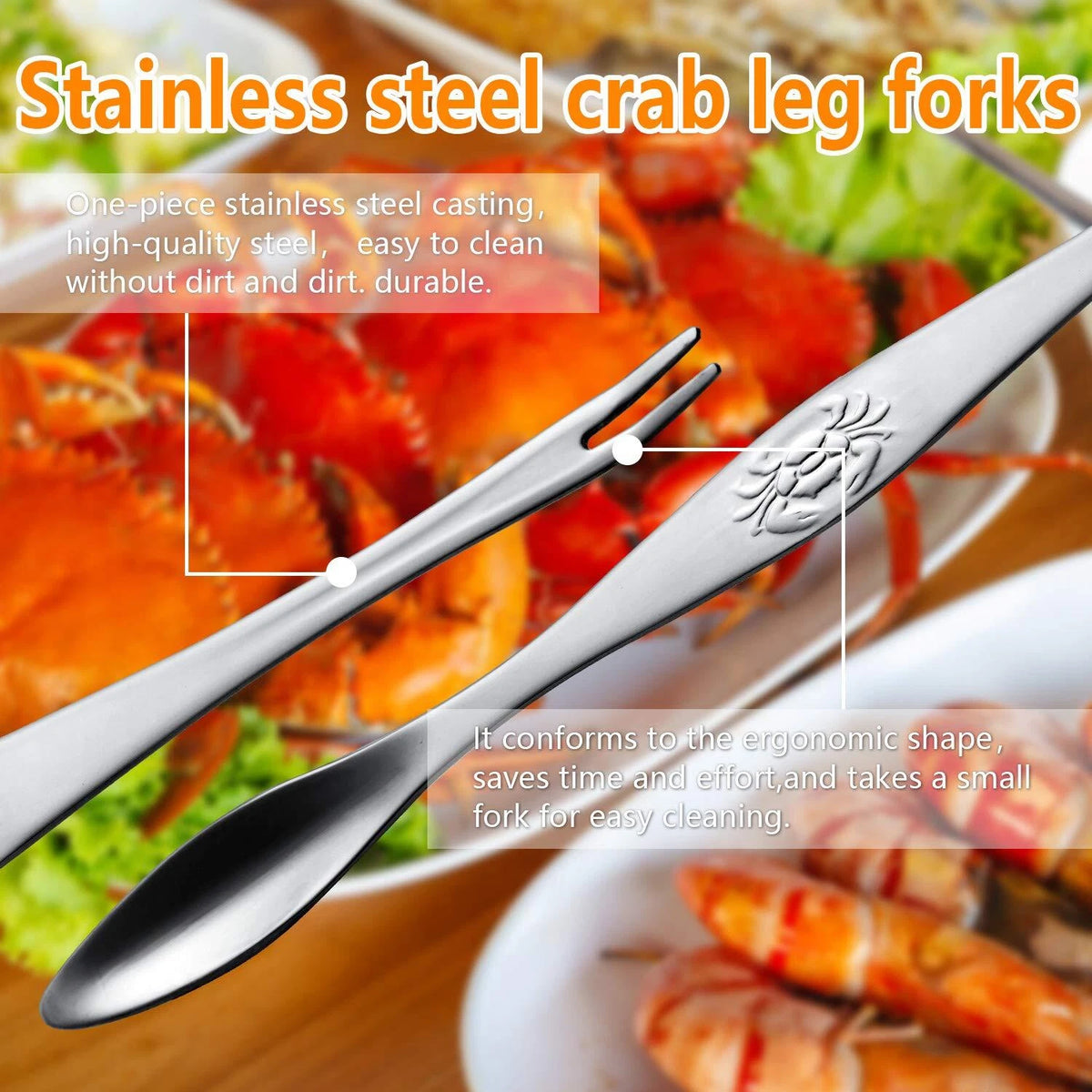 13 Pieces Crab Leg Crackers Set for Seafood Lovers