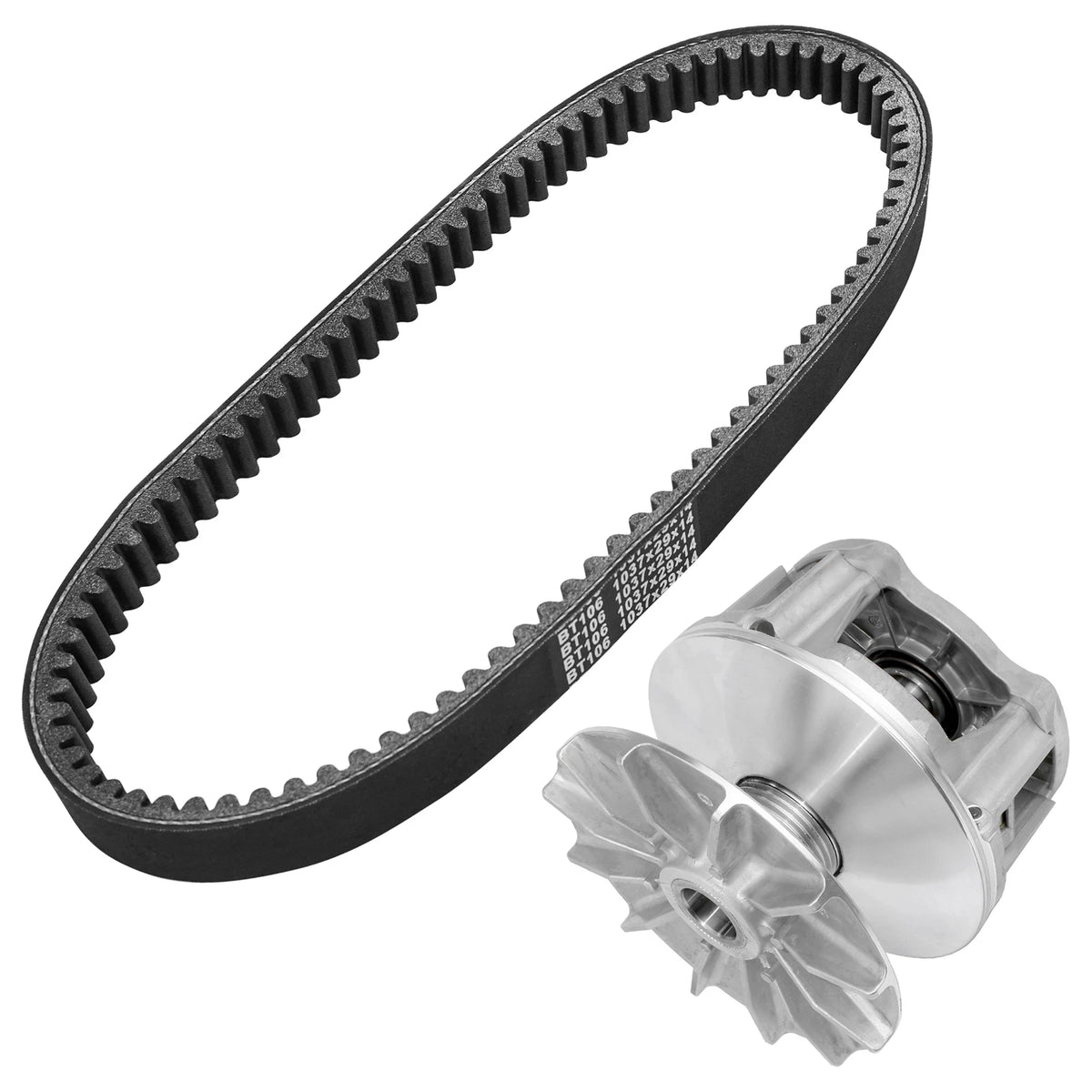 Complete Primary Drive Clutch W/ Belt for Polaris Magnum 330 4X4 (2004) PS1100AC103YD