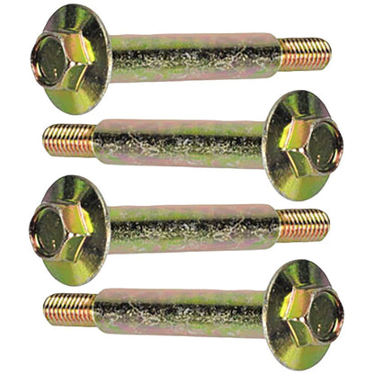 Set of 4 Deck Wheel Bolts Locknuts for MTD