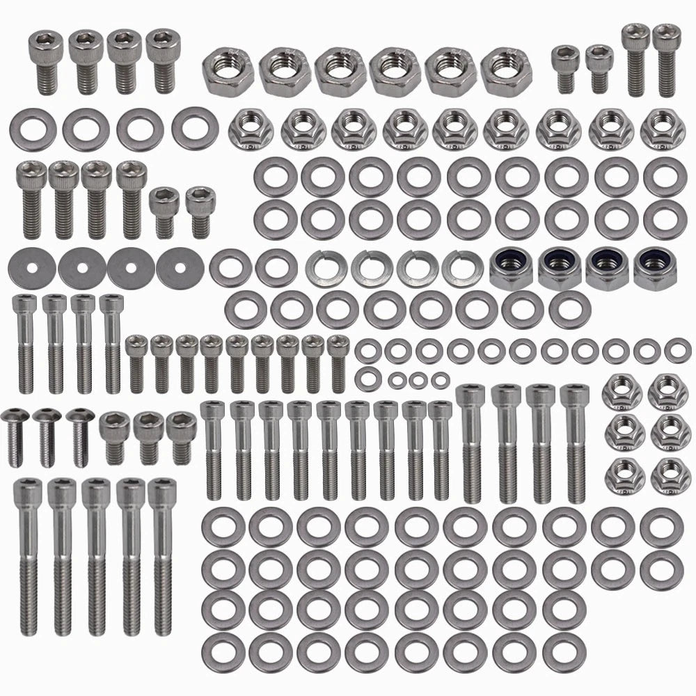 667 Piece Stainless Steel Bolt Screw Kit for Yamaha YFZ350 Banshee (1997–2006) SZ581706EZ