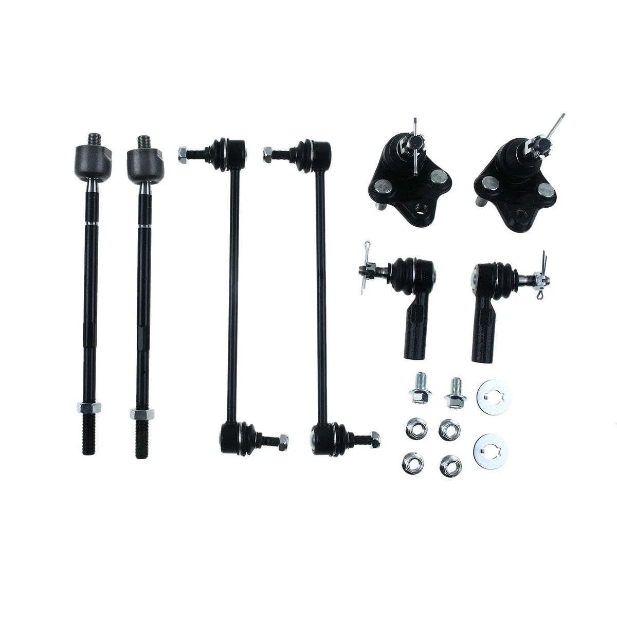 Set of 8 Front Sway Bar Tie Rod Ball Joints for Toyota RAV4 (2001–2003)
