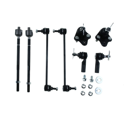 Set of 8 Front Sway Bar Tie Rod Ball Joints for Toyota RAV4 (2001–2003)