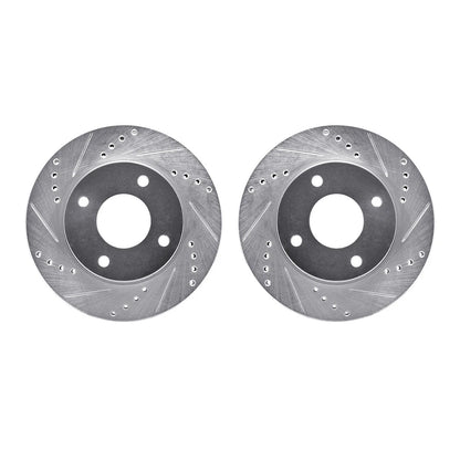 2X Brake Discs Front for Nissan Versa (2009–2011) WGPN1-67075