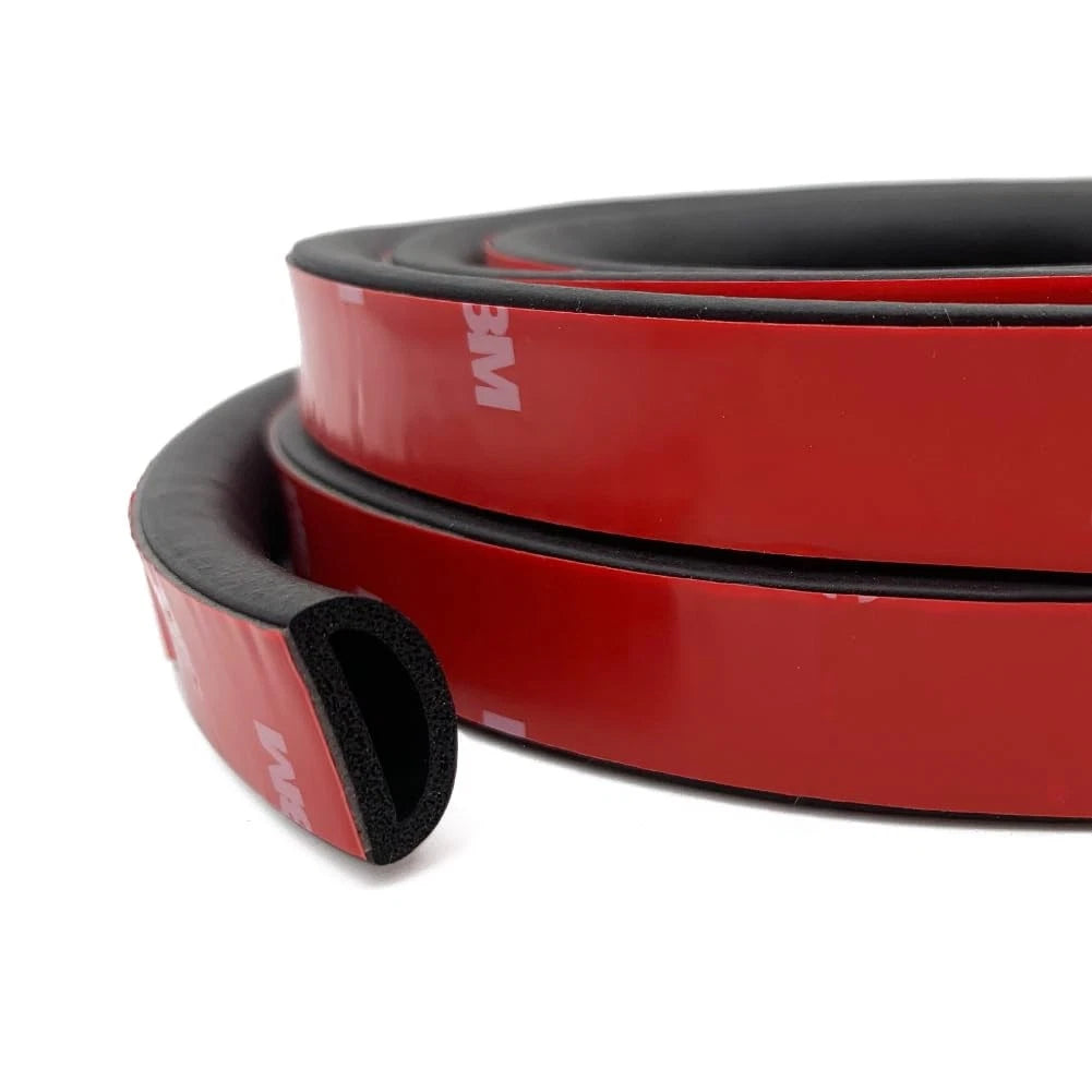 Foam Rubber Seal Strip for Aroilder (Self-Adhesive D Shape)