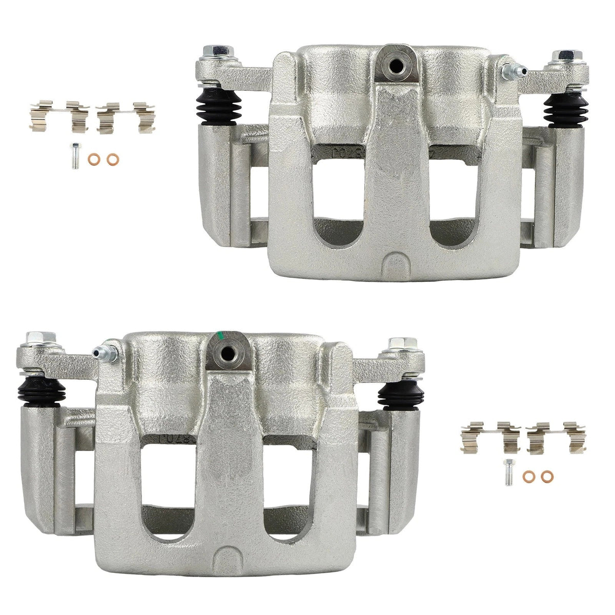 Set of 2 Front Brake Calipers for Ford Flex, Lincoln MKS (2009–2019)