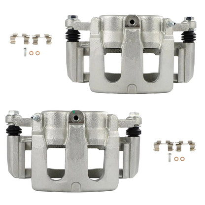 Set of 2 Front Brake Calipers for Ford Flex, Lincoln MKS (2009–2019)