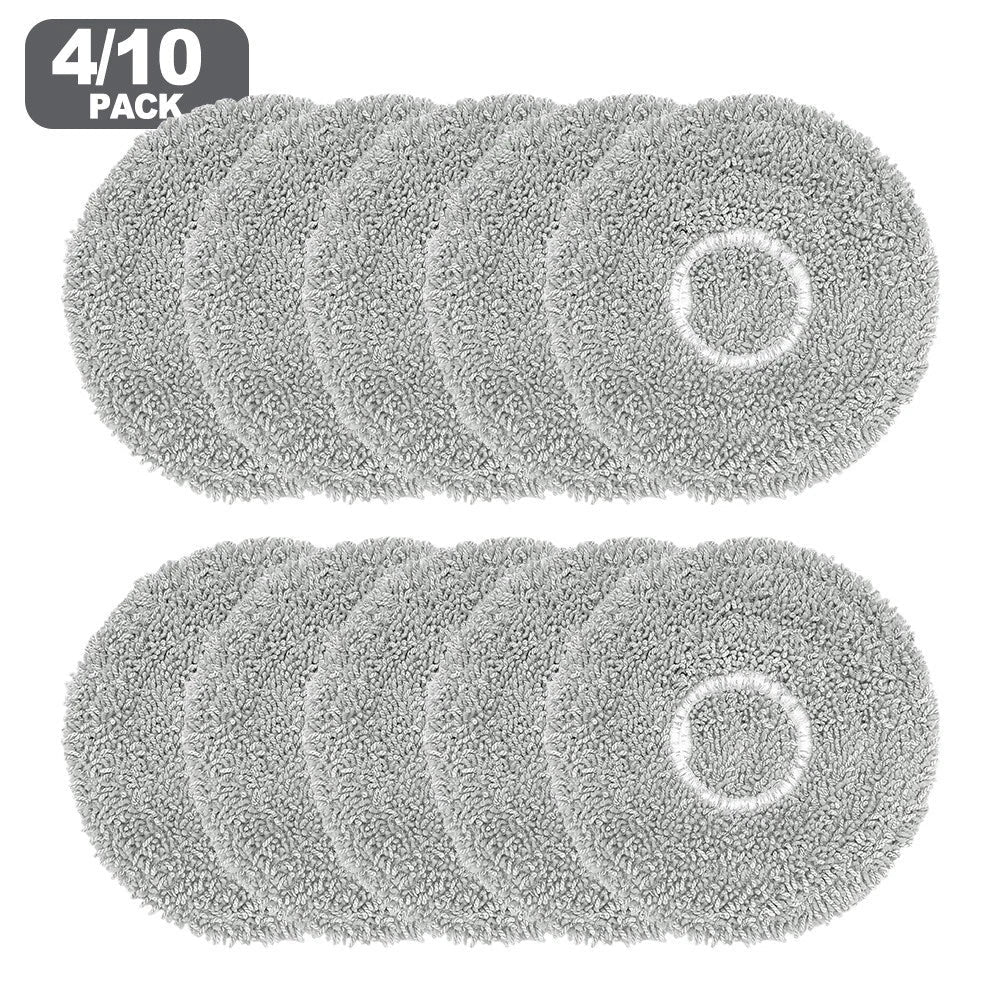Set of 4 Replacement Washable Mop Cloths for Conga X70 (2018–2023)