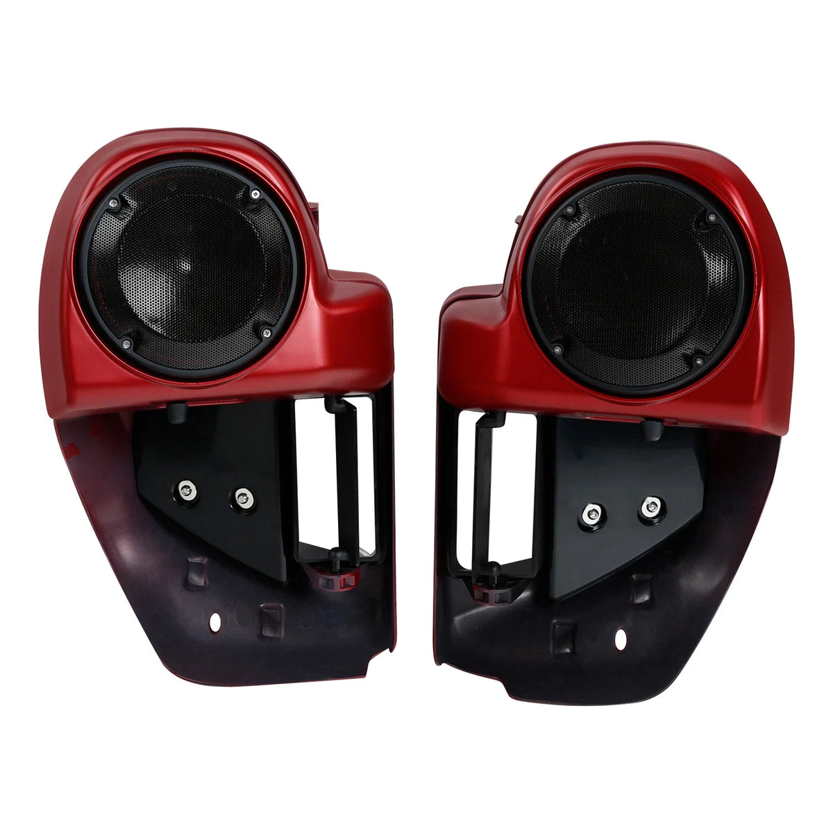 Lower Vented Fairings for Harley CVO Street Glide (2014–2024) 19 Wicked Red Denim