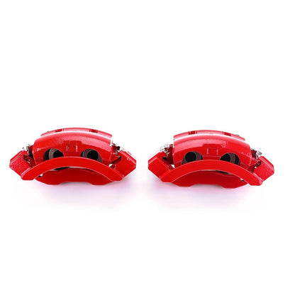 2X Powerstop Brake Calipers Set Rear for Ford E350 E150 E250 (1995–2007) S4748