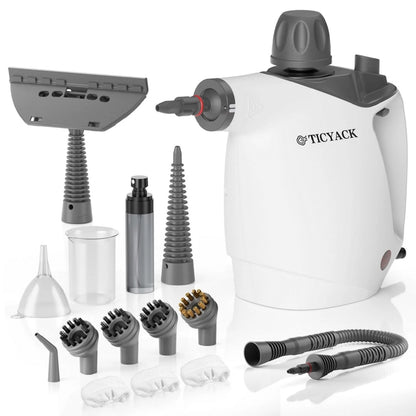 Handheld Steam Cleaner with 16 PCS for Home Use