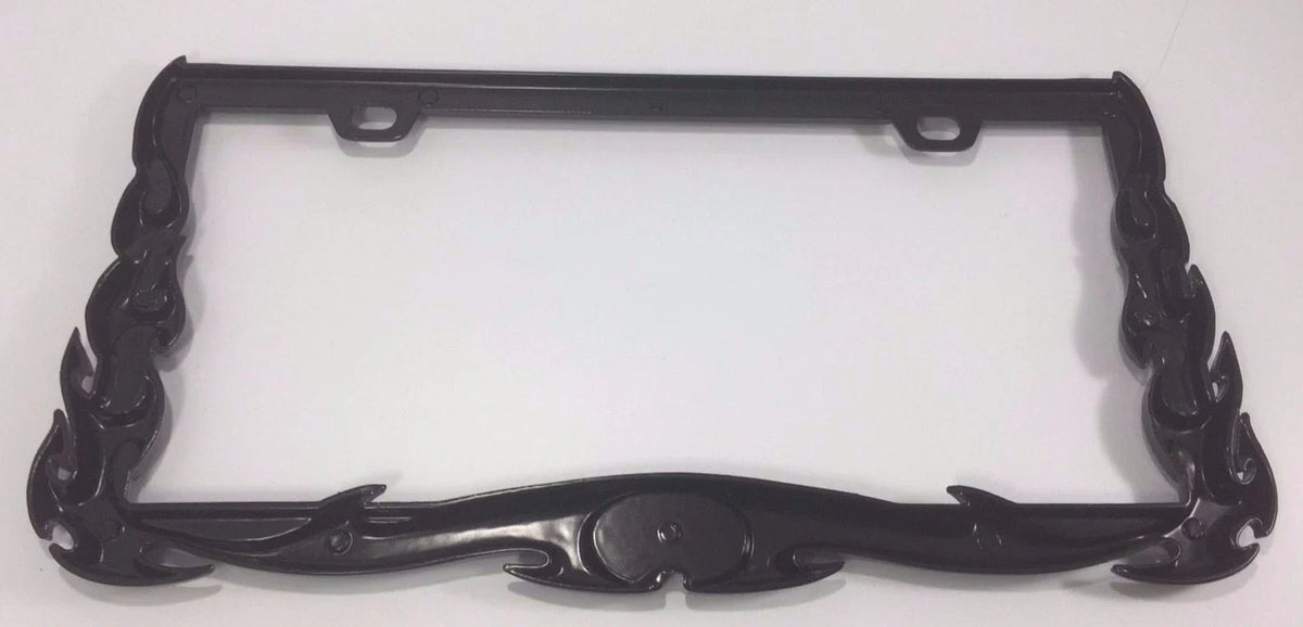 License Plate Frame Holder Black Metal for All Car Truck SUV