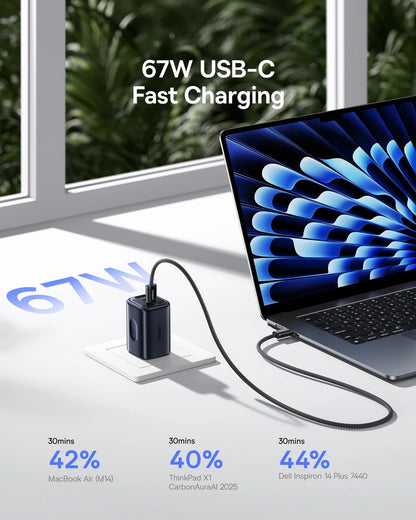 67W USB C Charger for Fast Charging (2023)