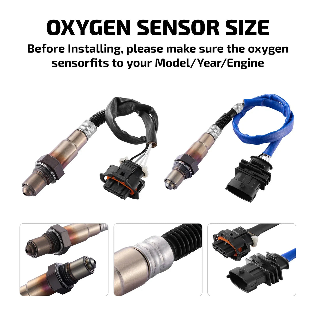 Set of 2 Oxygen Sensors for Chevrolet Cruze 1.4L (2011–2015)