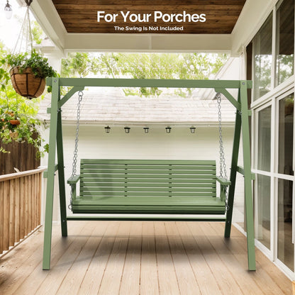 4FT Swing Chair Frame for Garden Olive Green (No Part Numbers)