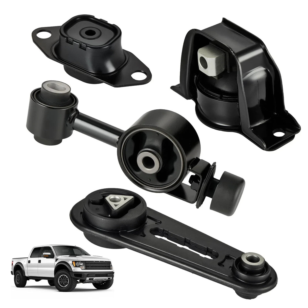 4Pcs Engine Trans Mount for Nissan Cube (2009–2014) A4318 A4312 A4320 A4323