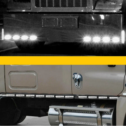 10X Universal White LED License Plate Light for Car SUV Truck RV