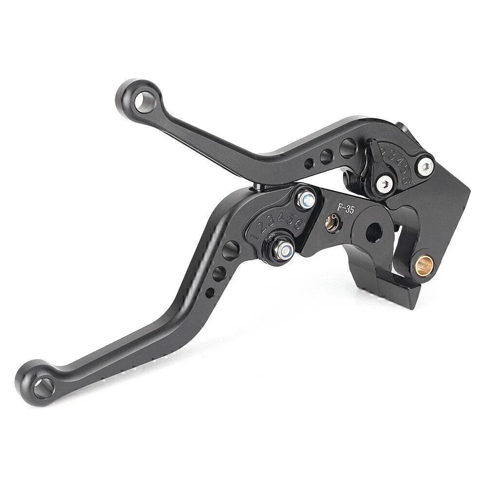 Short Brake Clutch Levers for Suzuki GSXR 600 750 (2006–2010) / GSXR 1000 (2005–2006)