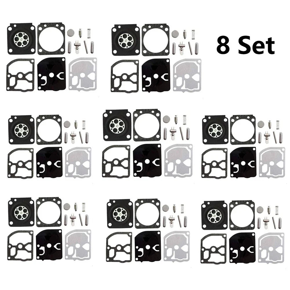 8x Carburetor Repair Kit for Zama RB-130 Husqvarna 570 575XP 576XP (–)
