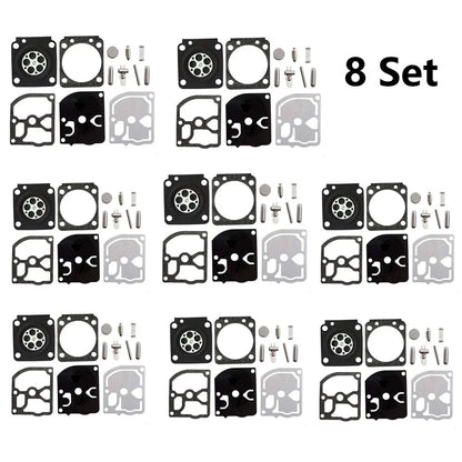 8x Carburetor Repair Kit for Zama RB-130 Husqvarna 570 575XP 576XP (–)