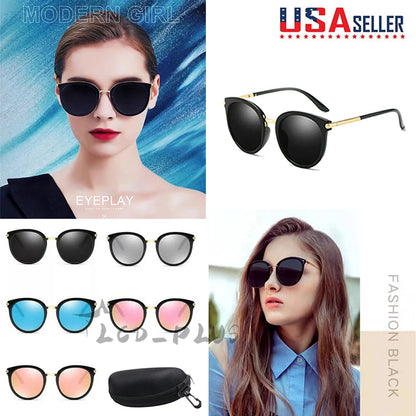 Women's Polarized Retro Sunglasses for Outdoor Driving