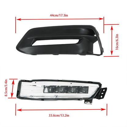 Clear Bumper Lamps Driving Fog Light Assembly for Honda Accord (2018–2019)