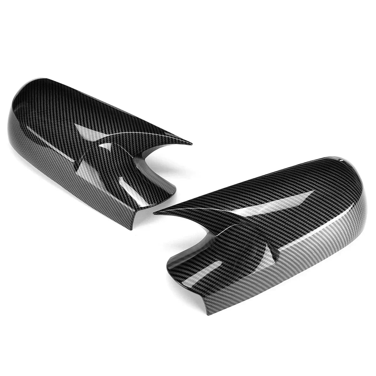Carbon Fiber Side Mirror Cover Cap Add-On for Renault Megane 2 (2002–2009)