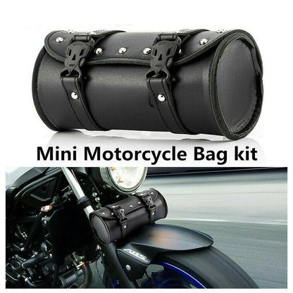 Fork Bag Saddlebag for Motorcycle Handlebar Cruiser Bar