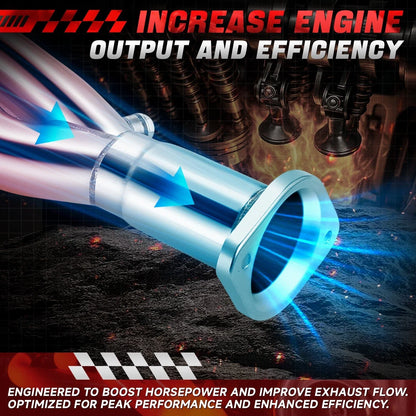 Long Tube Exhaust Manifold Headers for Silverado Suburban Sierra V8 (1999–2006)