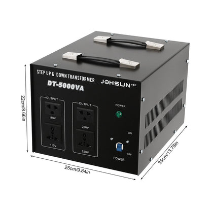 5000W/10000W Voltage Transformer Step Up/Down 110V to 220V Converter