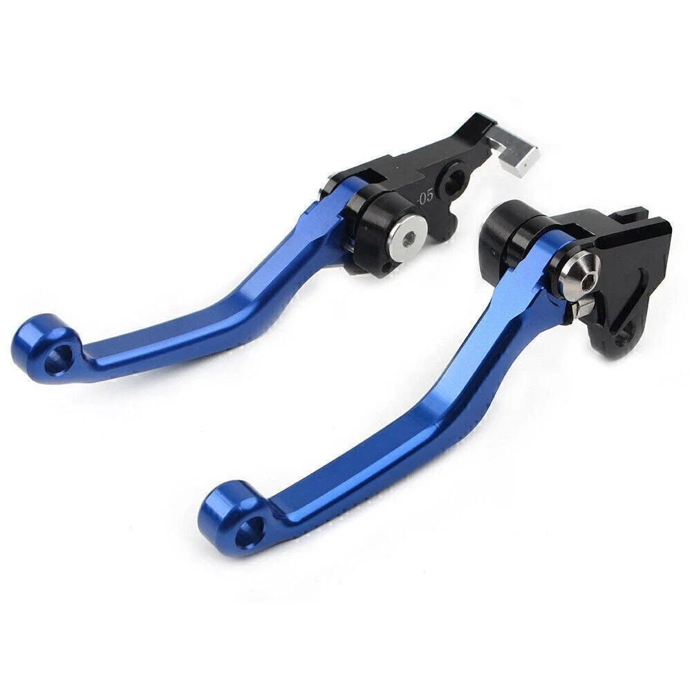 CNC Pivot Brake Clutch Levers for Honda XR250 XR400 (1995–2007) 2PCS Blue