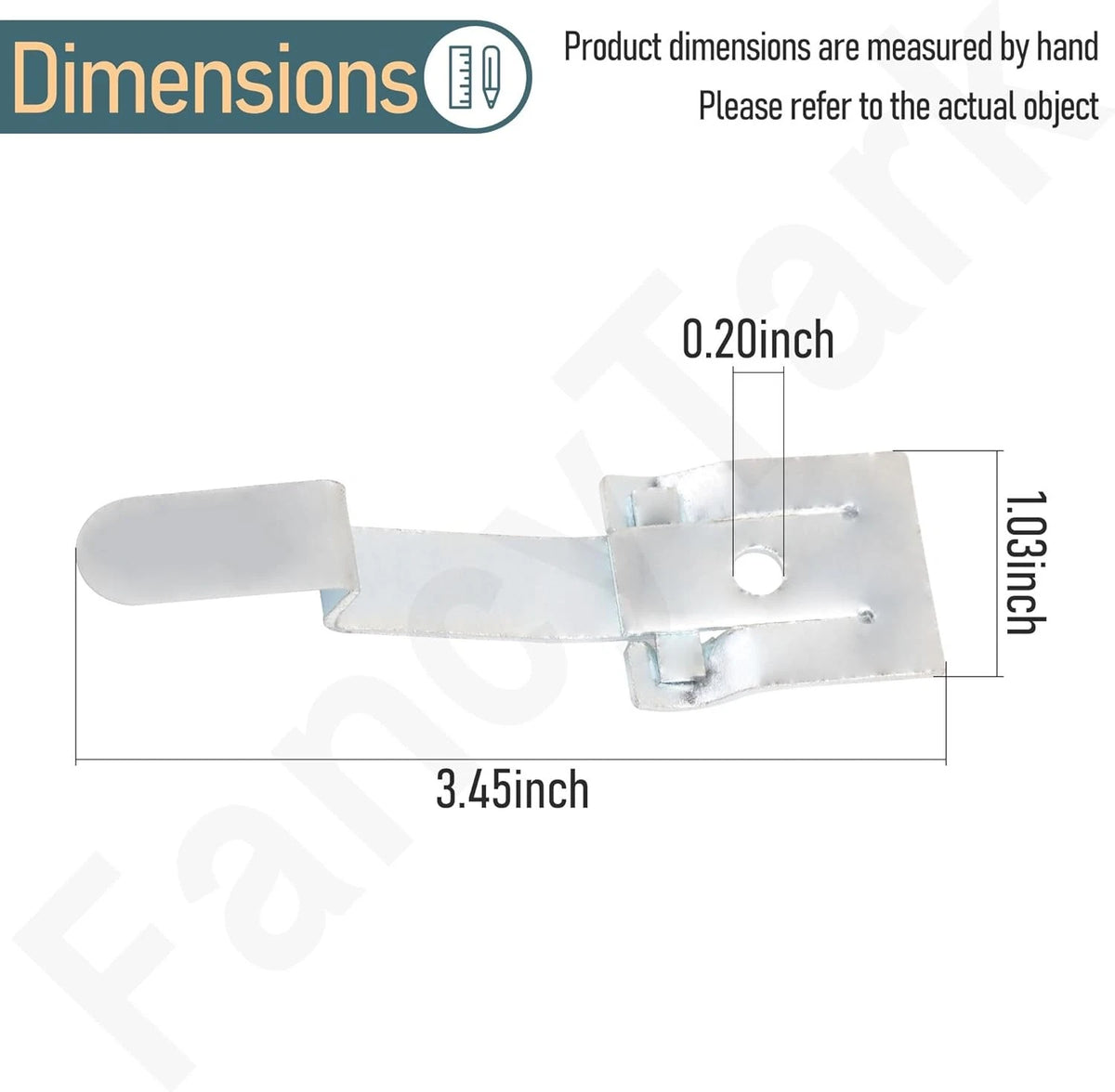2X Quick Connector Adapter Clip for Trac-Vac Leaf Vacuum 56052