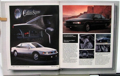 Sales Brochure for Oldsmobile Cutlass Trofeo Toronado 1989