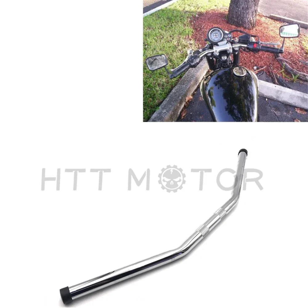 1" Tracker Drag Bar Handlebars for Harley Sportster XL 883 1200 (1986–2023)
