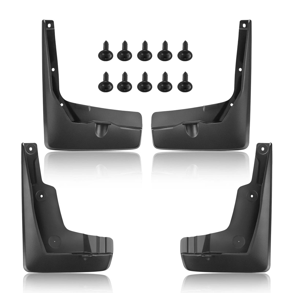 Mud Flaps Splash Guards Set of 4 for Toyota Camry LE (2015–2017)