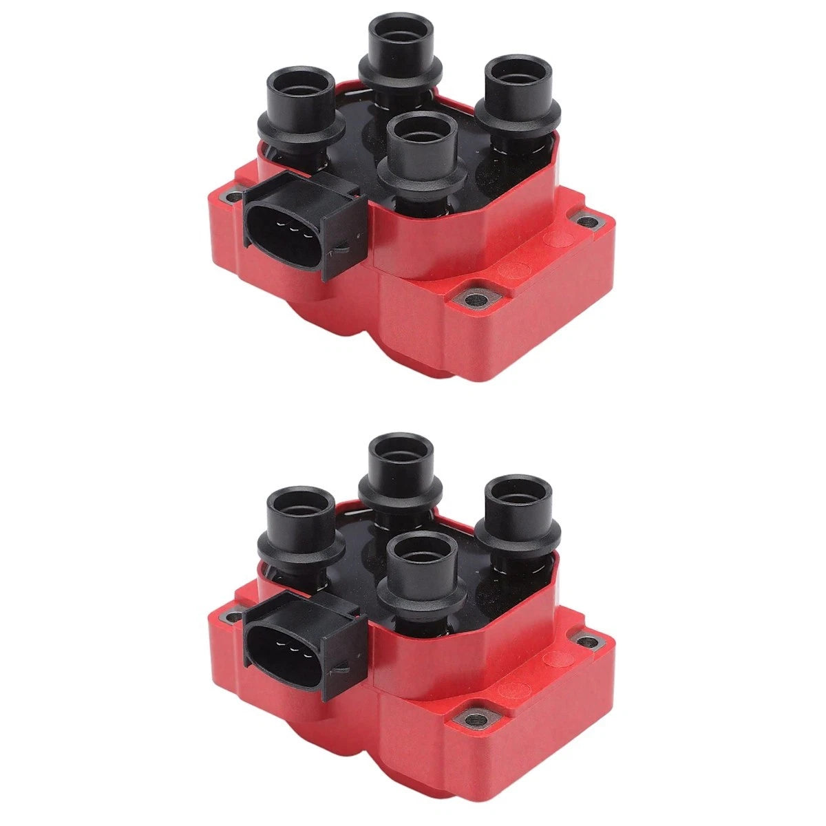 Ignition Coil and Spark Plug Kit for Ford E150 F150 F250 Explorer (18100960, FD487, 19017116, 7U2Z12029B)