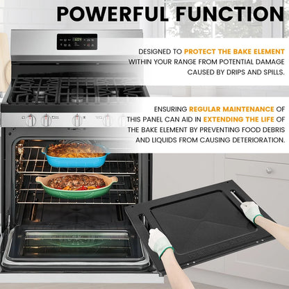 Oven Bottom Panel for Frigidaire Gas Ranges Kenmore (No Part Numbers)